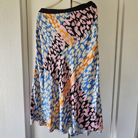 Corey Lynn Calter Bias Midi Slip Skirt SzXL - Picture 2 of 11